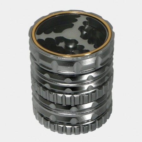 Grinder Doppio Alluminio Giza 62mm 5 pezzi.