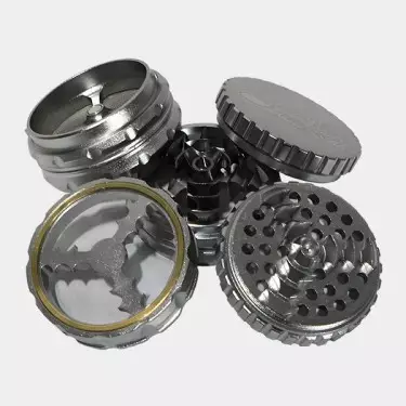 Grinder Doppio Alluminio Giza 62mm 5 pezzi.