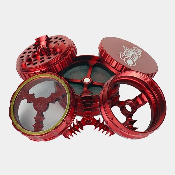 Grinder Doppio Alluminio Giza 62mm 5 pezzi