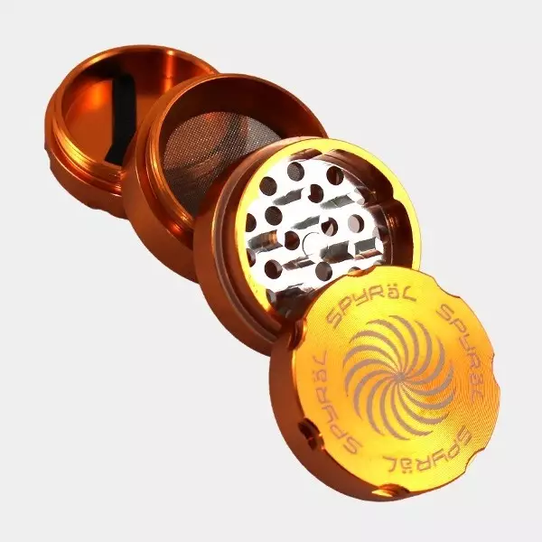 Grinder Spyral 4 parti da 40 mm Grinder Spyral 4 parti 40mm pollinizzatore