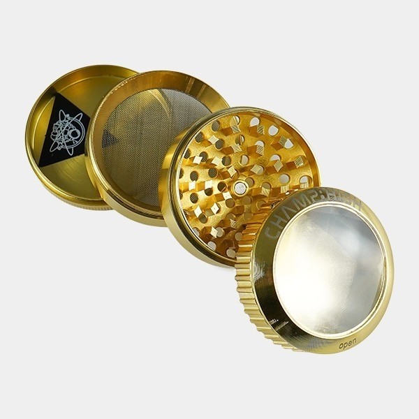 Grinder di Metallo Champ High Magnifier Zoom  - GrowBarato