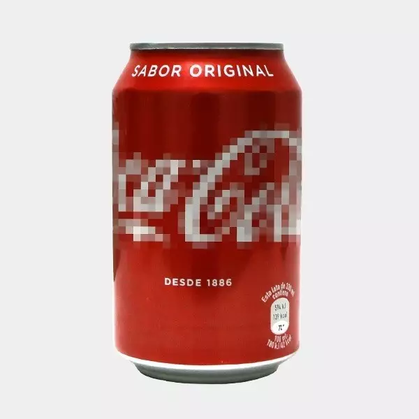 Lattina Coca Cola a scomparsa Lattina Coca Cola a scomparsa