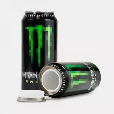 Lattina di Monster replica con scompartimento occultazione - GB