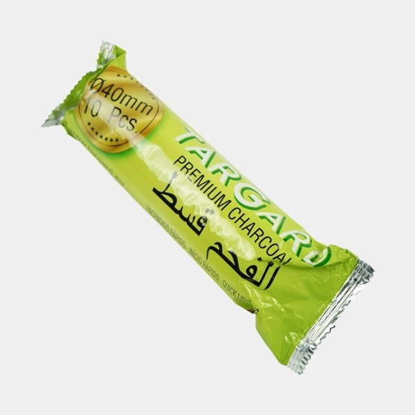 Carbone per shisha in pastiglie, confezione