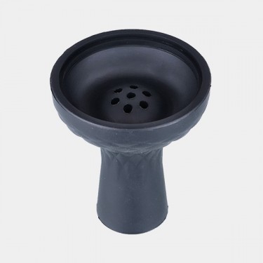 Braciere narghilé in silicone color nero