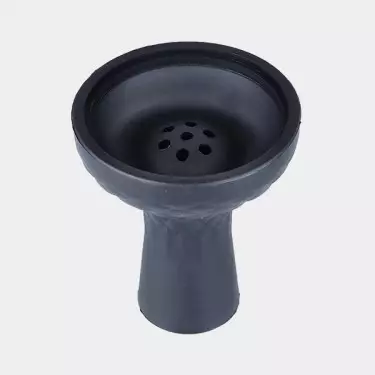 Braciere narghilé in silicone color nero