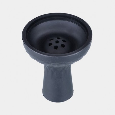 Braciere narghilé in silicone color nero