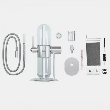 Gravity Bong Argento Studenglass- GB The Green Brand