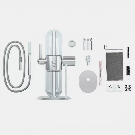 Gravity Bong Argento Studenglass- GB The Green Brand