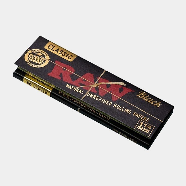 Visualizzazione RAW Black 1.1/4 cartina Ultra Fina- Gb The Green Brand