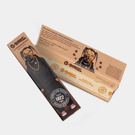 Cartina Size Unbleached 'Pets Rock' G-Rollz- Growbarato