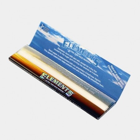 Cartine classiche King Size Elements bianche.