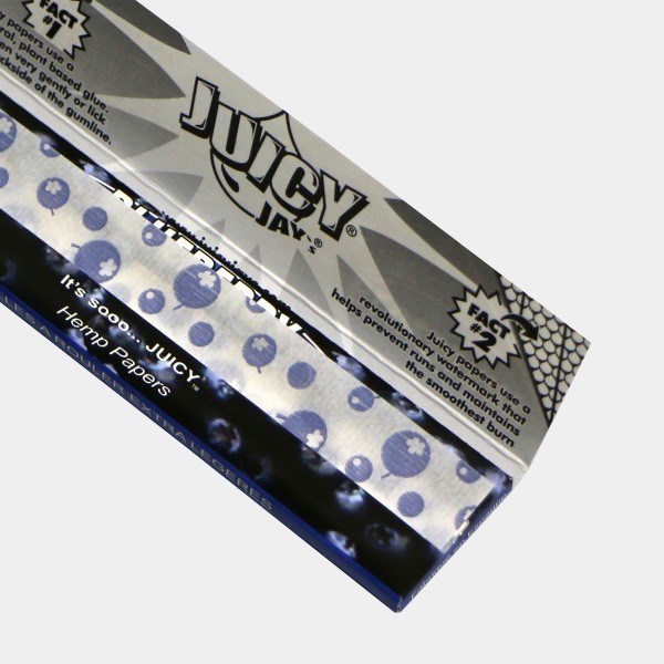 Cartine aromatizzate Juicy Jay's al mirtillo, formato aperto