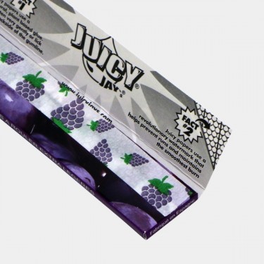 Cartine aromatizzate Juicy Jay's all'uva aperte