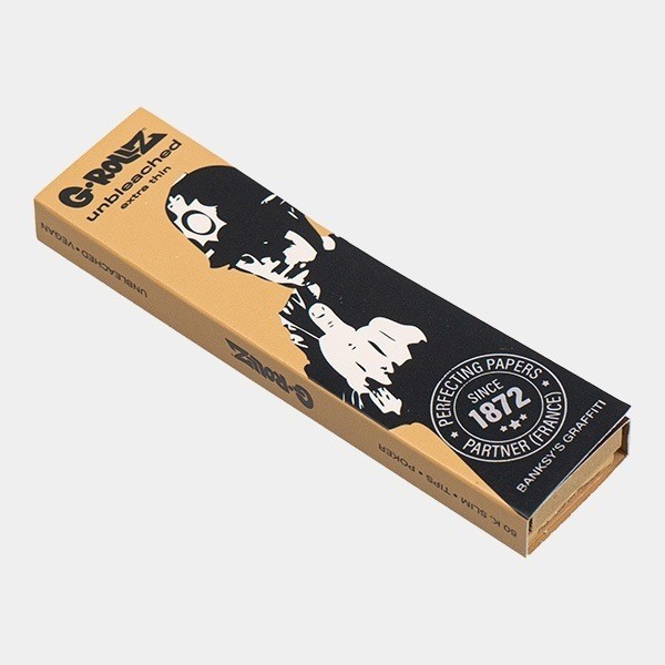 Cartina King Size + Filtro Unbleached G-Rollz- GB The Green Brand