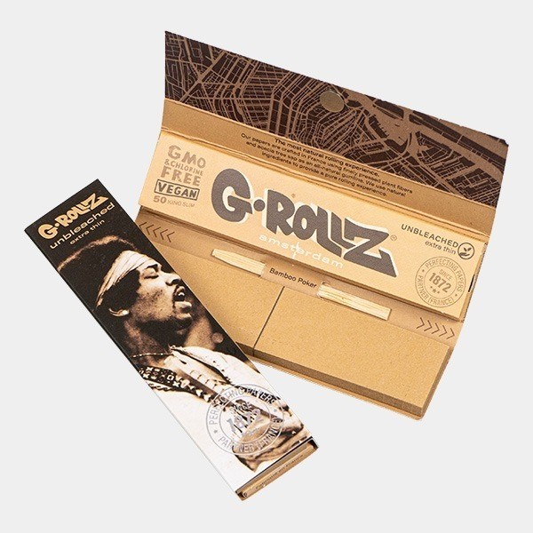 Cartina King Size + Filtro Unbleached G-Rollz