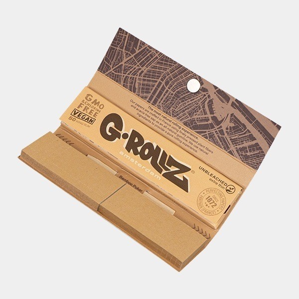 Cartina King Size + Filtro Unbleached G-Rollz