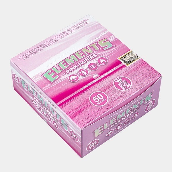 Elements pink cartine rosa king size