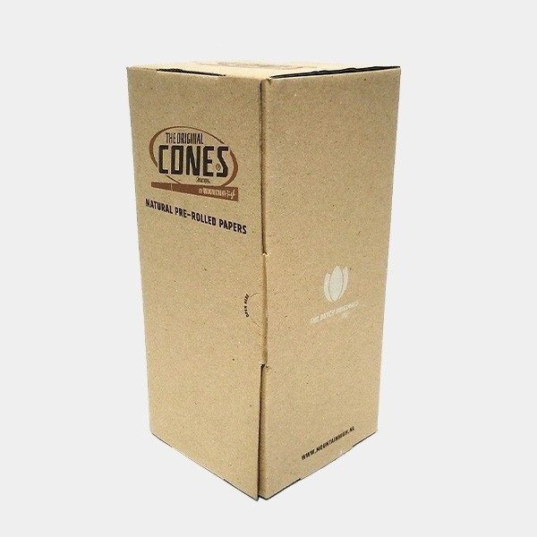 Cones cassa 1000 unità carta naturale.