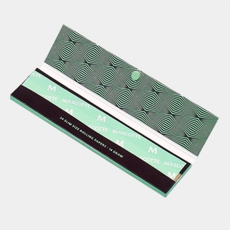 Cartine Mascotte Brown Slim M-Series non raffinate-GB The Green Brand
