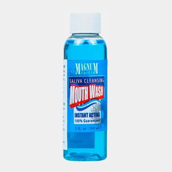 Prodotto pulizia bocca e saliva Mouth Wash.