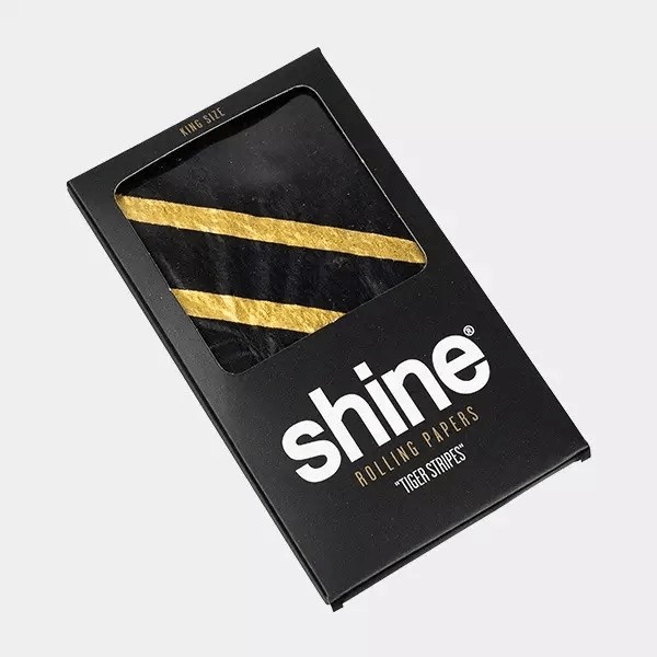 Cartina Oro 'Tiger Stripes' 24K Shine King Size - GB The Green Brand