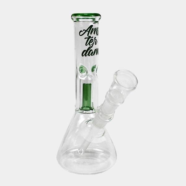 Bong Glass Amsterdam 19 e 37 cm varie colorazioni - GB
