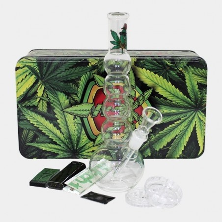 Set Bong con cassa Greenline desing unico
