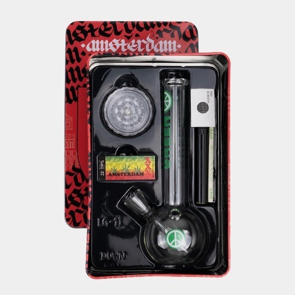 Set Bong con cassa Greenline