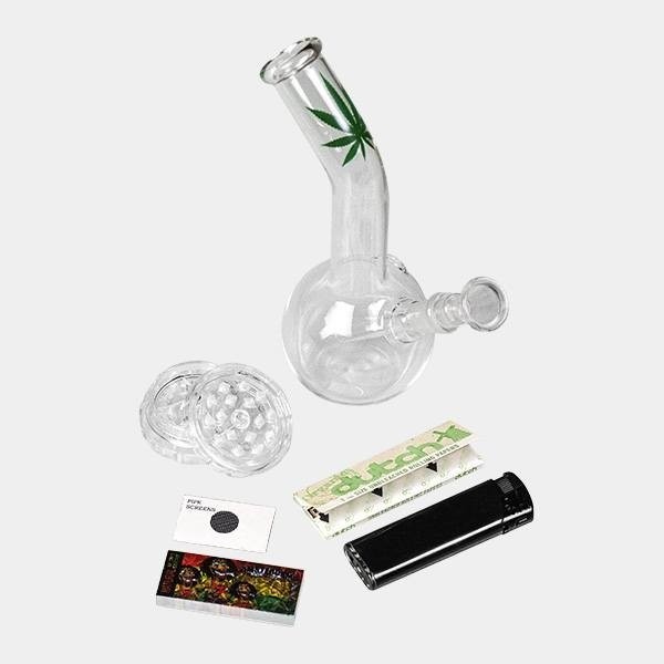 Set Bong con cassa Greenline