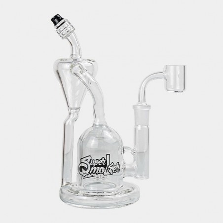 Pipa Oiler Indus in borosilicato per BHO