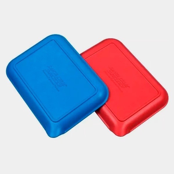 Vassoio per Rollare in Canapa Cookies blu rosso