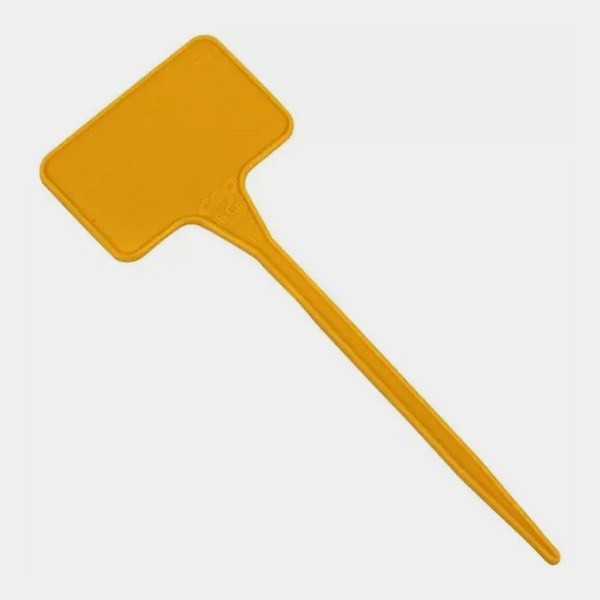 Etichetta cartellino per identificare piante.