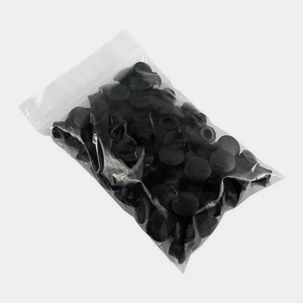Tappi di plastica per tutori borsa
