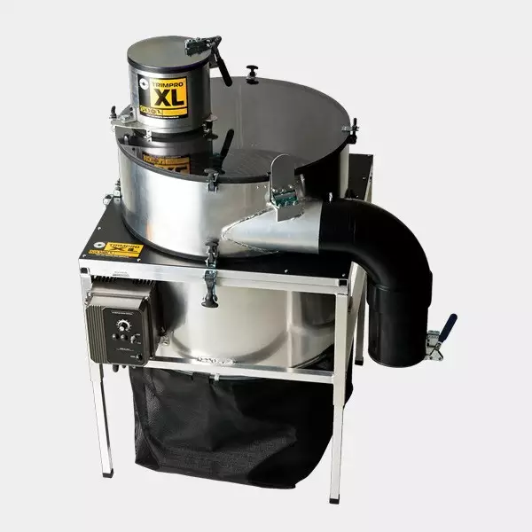 Visualizzazione Trimpro Automatik XL macchina taglio fiori.