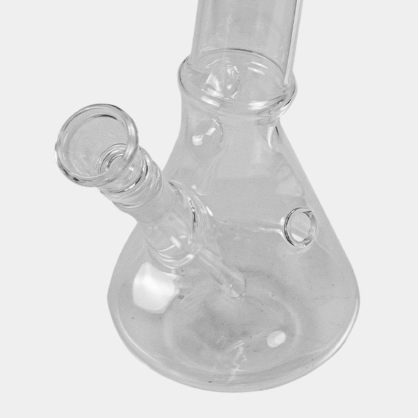 Bong di Vetro Conico + Anello 23 cm- GB The Green Brand