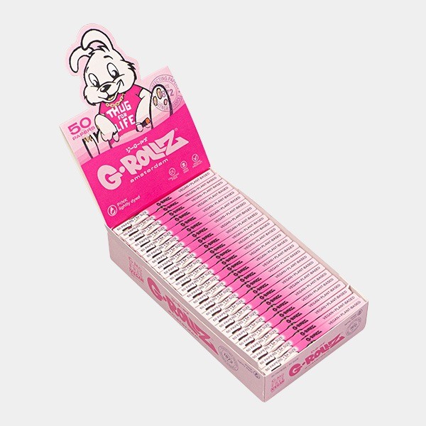Cartina 1.1/4 Pink G-Rollz