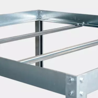 Supporto per vassoi da indoor professionale.