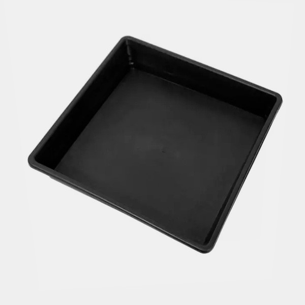 Piatto per vaso quadrato