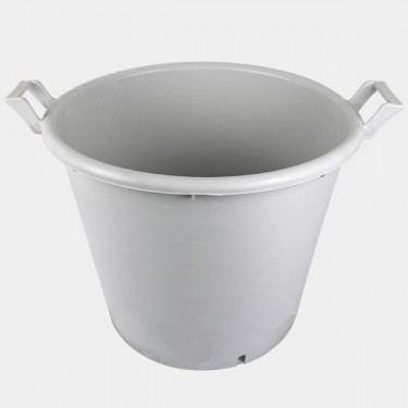 Vaso/Contenitore Grande Bianco con Manici