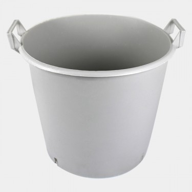 Vaso/Contenitore Grande Bianco con Manici