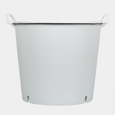 Vaso/Contenitore Grande Bianco con Manici