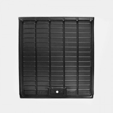 Visualizzazione Vassoio - tavolo di coltivazione 1 x 1 m nero