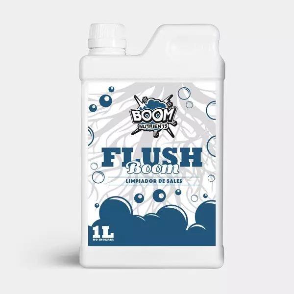 Visualizzazione Flush Boom lavaggio radicale Boom Nutrients.