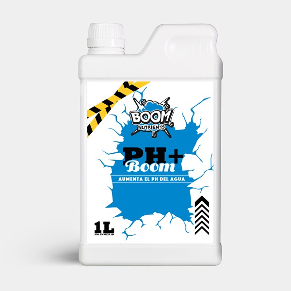 Visualizzazione Regolatore pH+ Boom di Boom Nutrients.