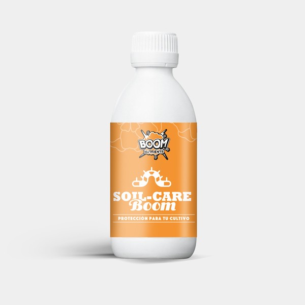Visualizzazione Soil Care Boom della linea Boom nutrients.