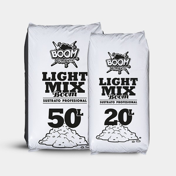 Visualizzazione Light Mix mescola del marchio Boom Nutrients.