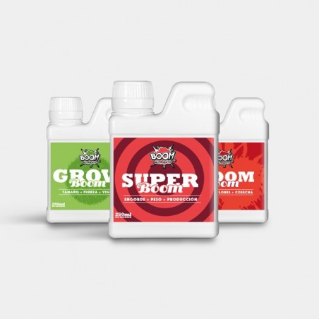 Boom Tripack linea Boom nutrients GB The Green Brand