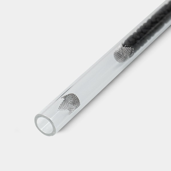 Pipa di Vetro Con Carbone Attivo One Hitter