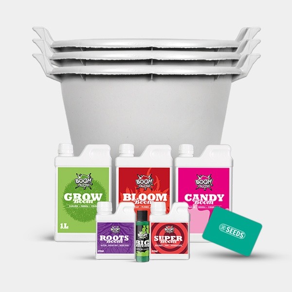 Kit completo femminizzato 3 vasi 40L
